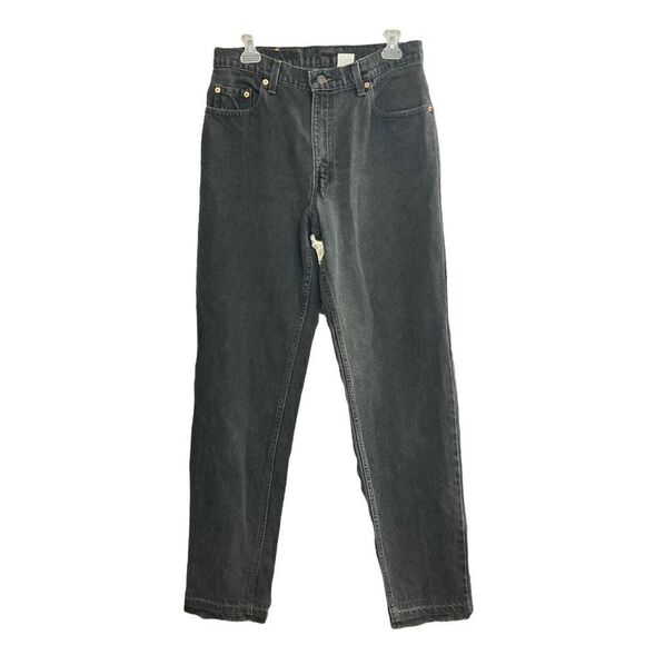 LEVI STRAUSS Vintage 550 women’s Black ( faded) Jeans Size 13 Juniors - Picture 1 of 10